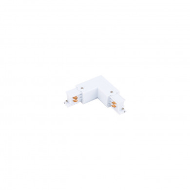 90-degree left angle connector CTLS POWER L CONNECTOR LEFT WHITE (L-L) white 8705