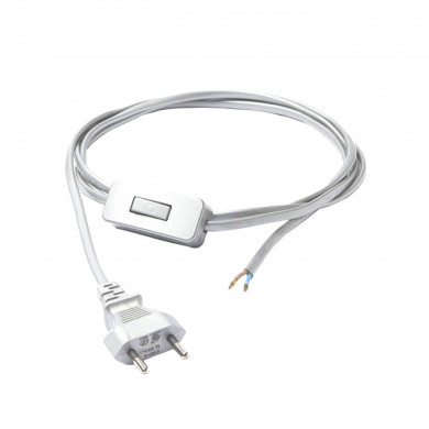 CAMELEON CABLE SWITCH white cable with switch 8612"