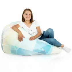Large Bean Bag Chair XL - Premium Printed Fabric – view 110