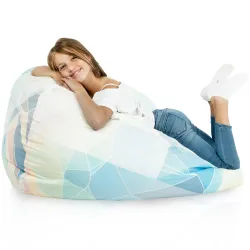 Large Bean Bag Chair XL - Premium Printed Fabric – view 119
