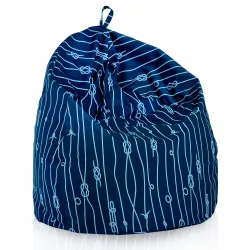 Bean Bag Chair - Premium Printed Fabric