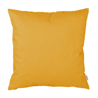Yellow pillow outdoor square