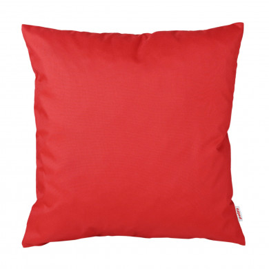 Red pillow outdoor square