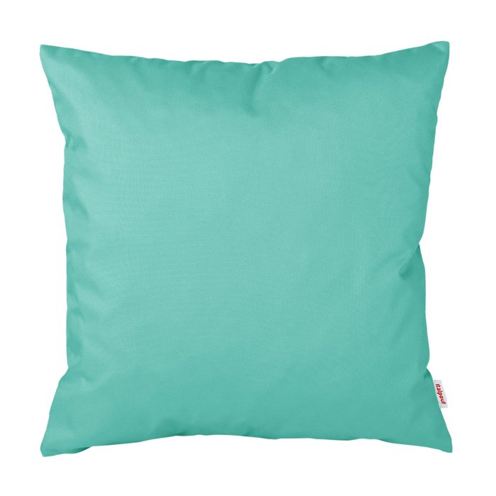 Turquoise pillow outdoor square