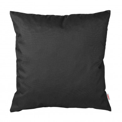 Black pillow outdoor square