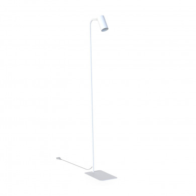 Lampa podłogowa MONO 120cm GU10 | biały 7704