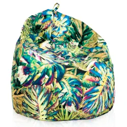Bean Bag Chair - Premium Printed Fabric