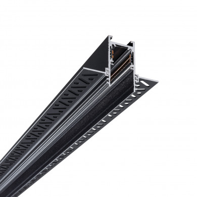 RECCESSED TRACK LVM 48V 200cm magnetic flush-mounted track | black 10157