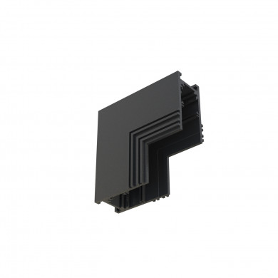 Recessed internal corner connector RECESSED TRACK LVM 48V | black 10160