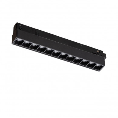 FOCUS LED 20cm 9W 3000K luminaire for magnetic rails | black 10144