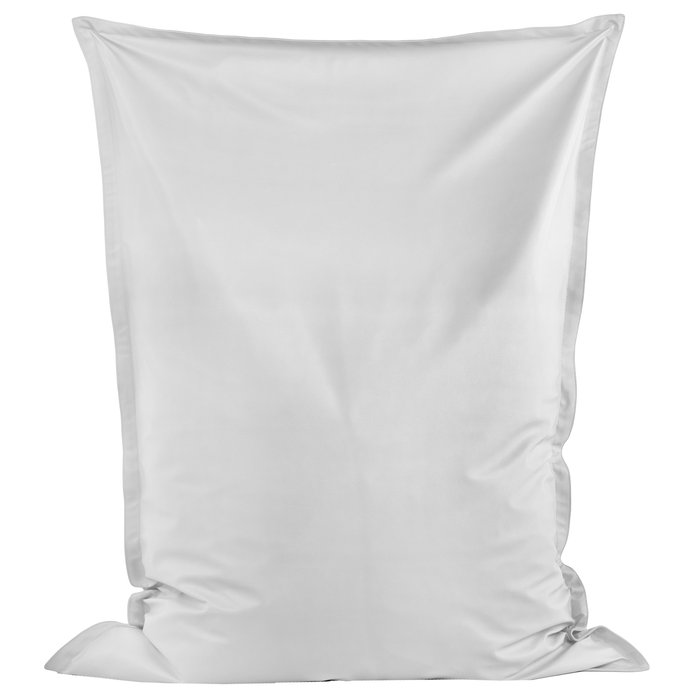 White bean bag giant pillow XXL pu leather