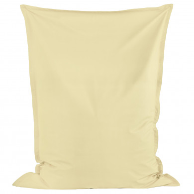 Creamy bean bag giant pillow pu leather