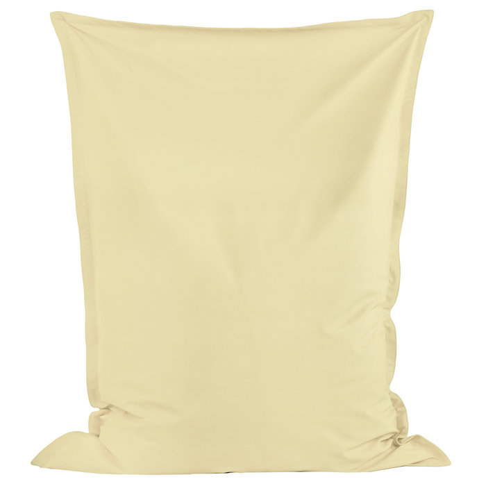 Creamy bean bag giant pillow XXL pu leather