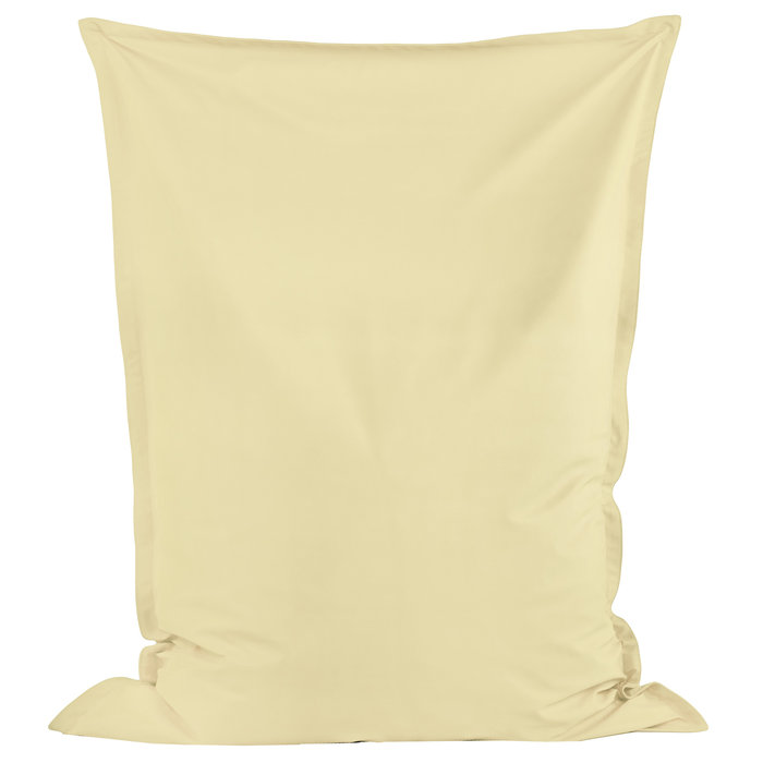 Creamy bean bag pillow children pu leather
