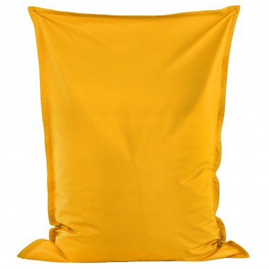 Yellow bean bag pillow children pu leather