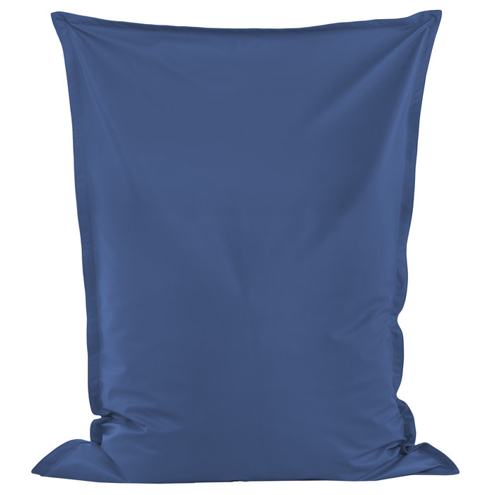 Blue bean bag pillow children pu leather