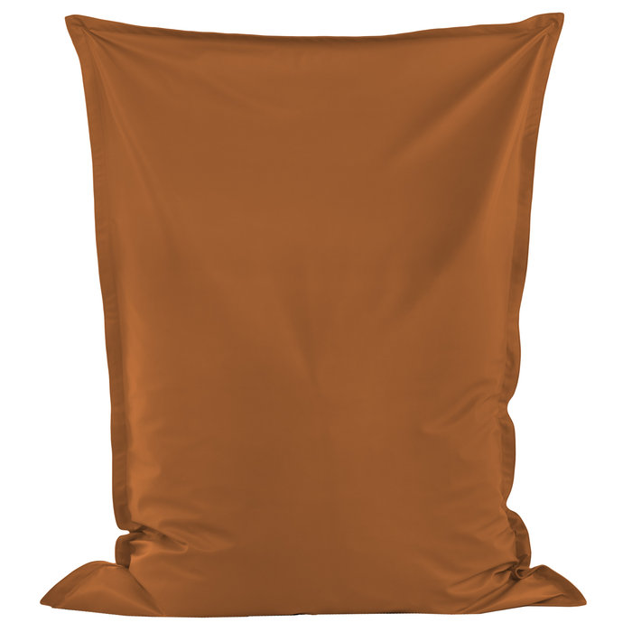 Light brown bean bag pillow children pu leather