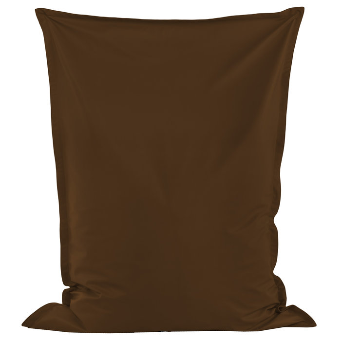 Brown bean bag pillow children pu leather