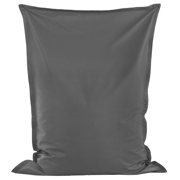 Gray bean bag pillow children pu leather