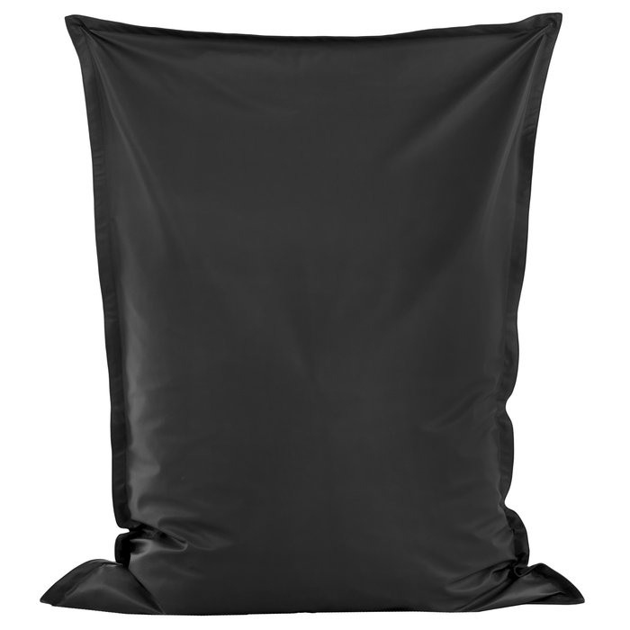 Black bean bag pillow children pu leather