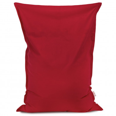 Red bean bag pillow children velvet