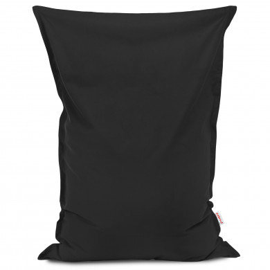 Black bean bag pillow children velvet