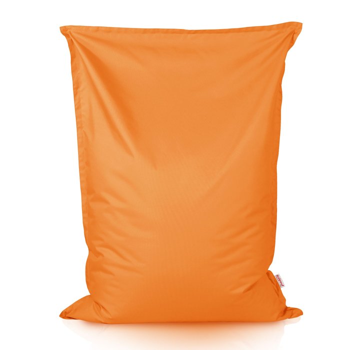 Orange bean bag giant pillow XXL outdoor