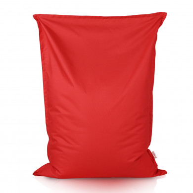 Red bean bag pillow children outdoor