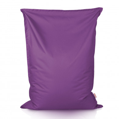 Purple bean bag giant pillow outdoor