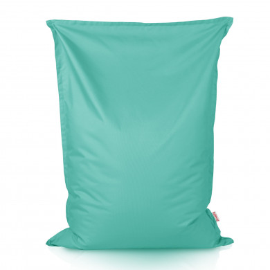 Turquoise bean bag giant pillow outdoor