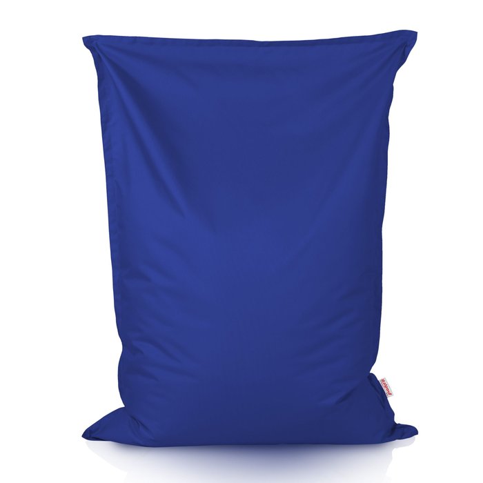 Dark blue bean bag pillow children outdoor