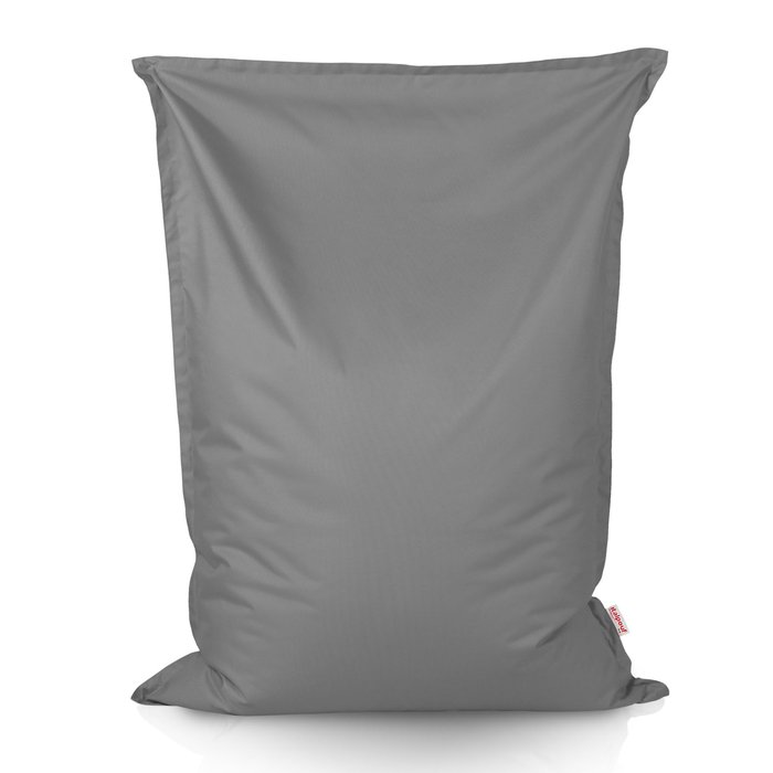 Gray bean bag giant pillow XXL outdoor