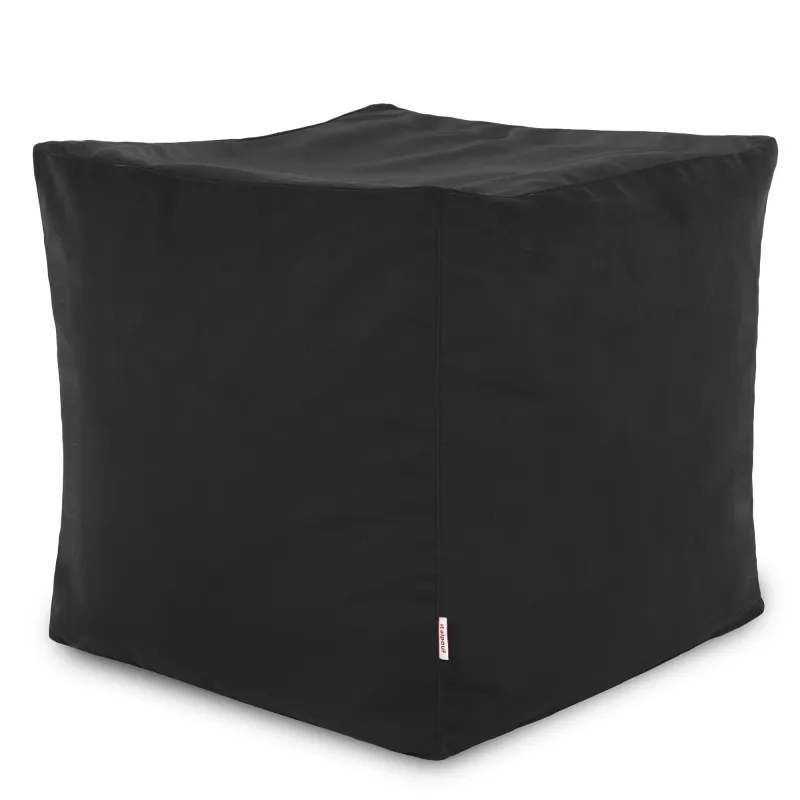 Square Cube Ottoman - Soft Velvet