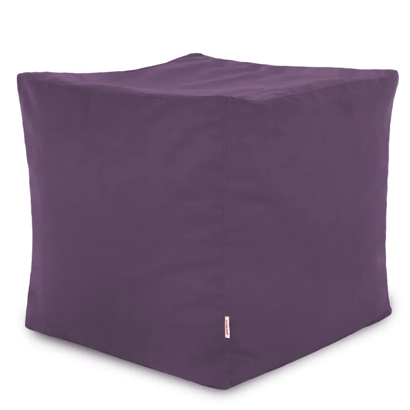 Square Cube Ottoman - Soft Velvet – view 14