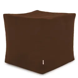 Square Cube Ottoman - Soft Velvet