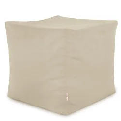 Square Cube Ottoman - Soft Velvet