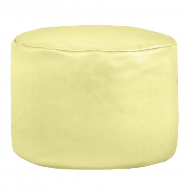 Pearl pouf roller pu leather