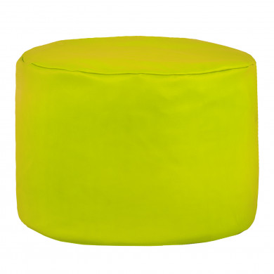 Lime pouf roller pu leather