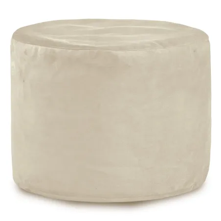 Pearl bean bag roller in soft velvet, perfect for stylish seating