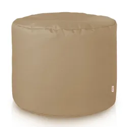 Round Cylinder Pouffe - Outdoor Pro Waterproof