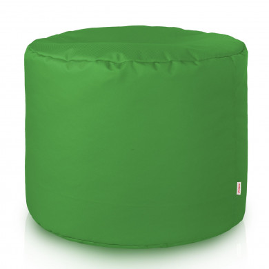 Green pouf roller outdoor