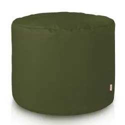 Round Cylinder Pouffe - Outdoor Pro Waterproof