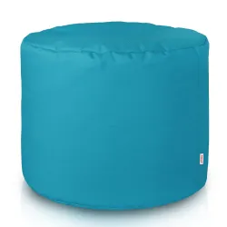 Round Cylinder Pouffe - Outdoor Pro Waterproof