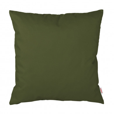 Dark green pillow outdoor square