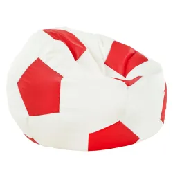 Giant Football Bean Bag Chair XXL - Faux Leather – view 14