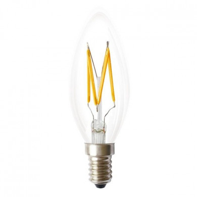 FILAMENT LED bulb E14 3W warm 1800K C35 candle