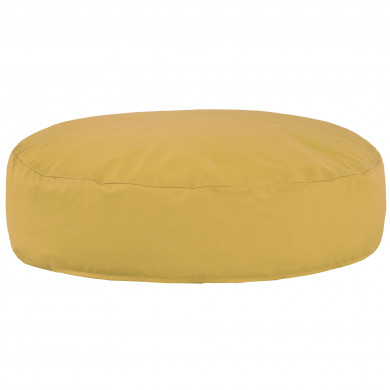Nude round pillow pu leather
