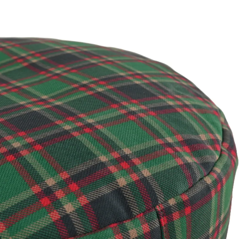 Round Footstool Pouffe - Premium Printed Fabric – view 70