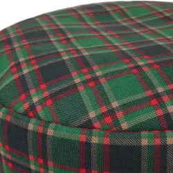 Round Footstool Pouffe - Premium Printed Fabric – view 51