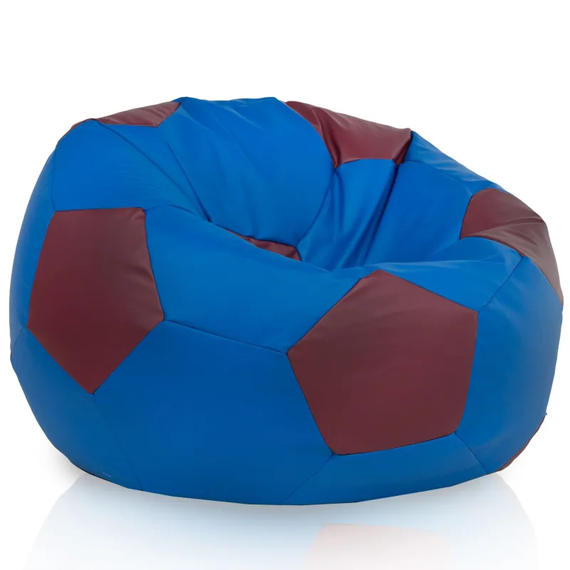 Bean Bag Chair Football XL Children - Faux Leather – view 12